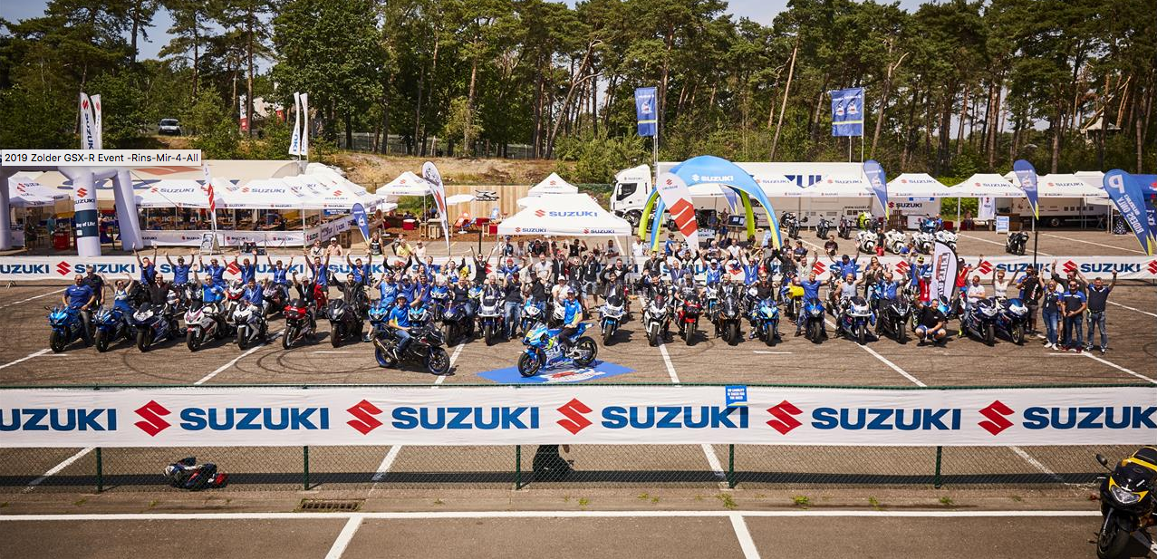 Rins & Mir Join GSX-R Meeting At Zolder