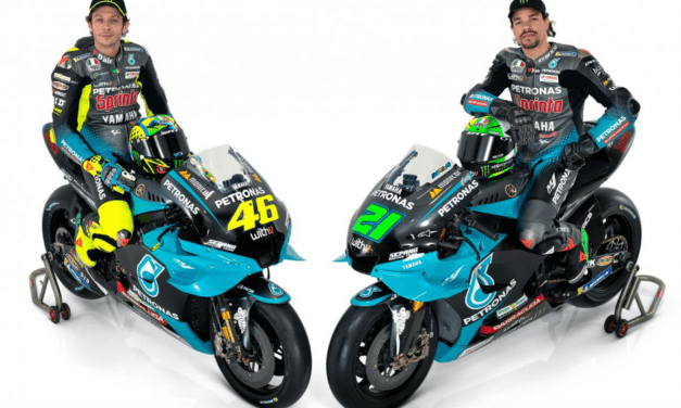 Franco and Valentino Unveil Petronas  Yamaha YZR-M1