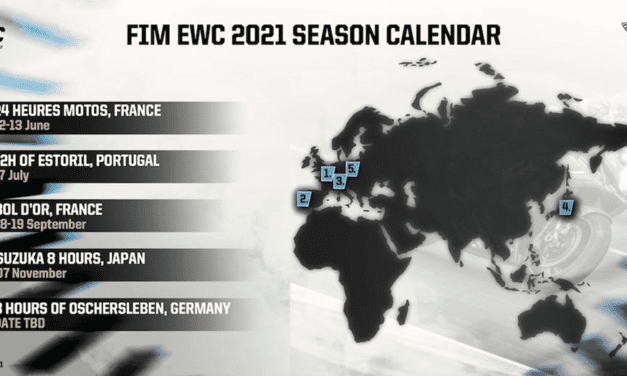 REVISED 2021 FIM EWC CALENDAR