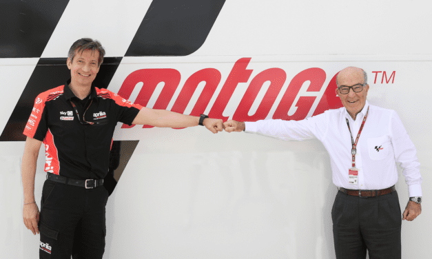 APRILIA SIGNS AGREEMENT WITH DORNA THROUGH 2026