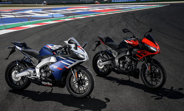 NEW APRILIA RS 125 AND TUONO 125