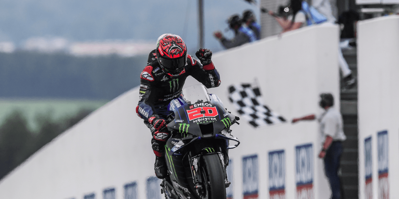 QUARTARARO TAKES THIRD IN TRICKY SACHSENRING RACE