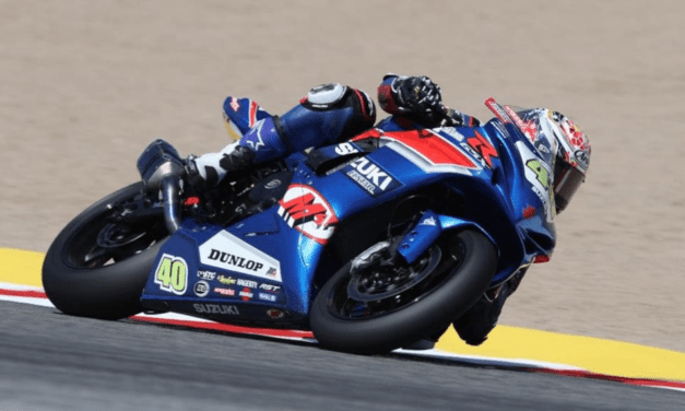 M4 ECSTAR SUZUKI WIN AT LAGUNA SECA MOTOAMERICA SBK