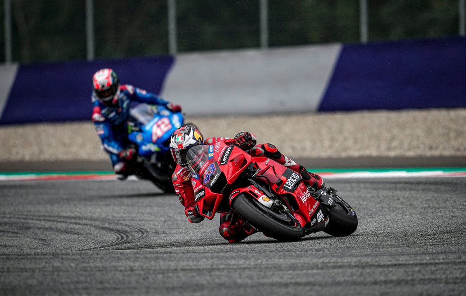 Pecco Bagnaia takes second place