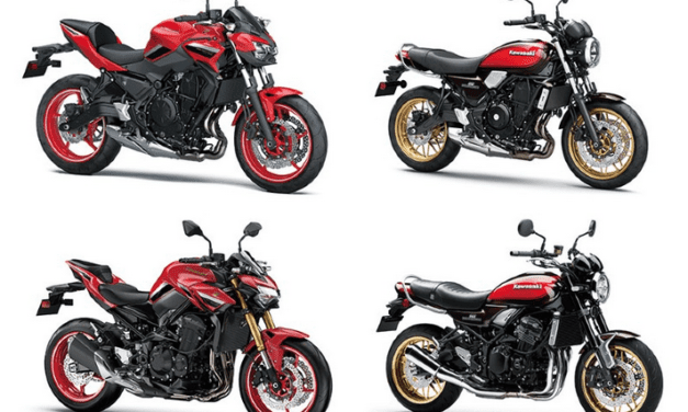 Kawasaki release four new special edition machines