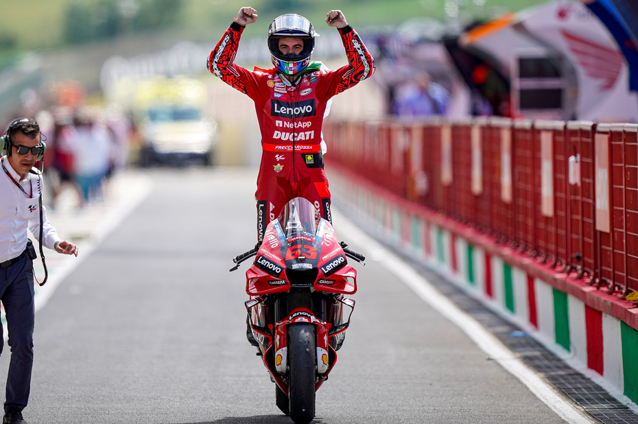 Pecco Bagnaia and Ducati triumph in their home Grand Prix