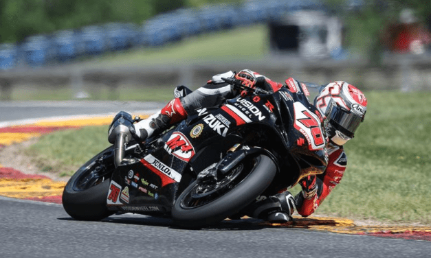 SUZUKI GSX-R750 TAKE FIRST MOTOAMERICA WIN