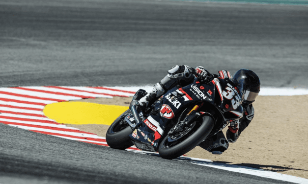 DOUBLE PODIUM FOR SUZUKI GSX-R750 AT LAGUNA SECA