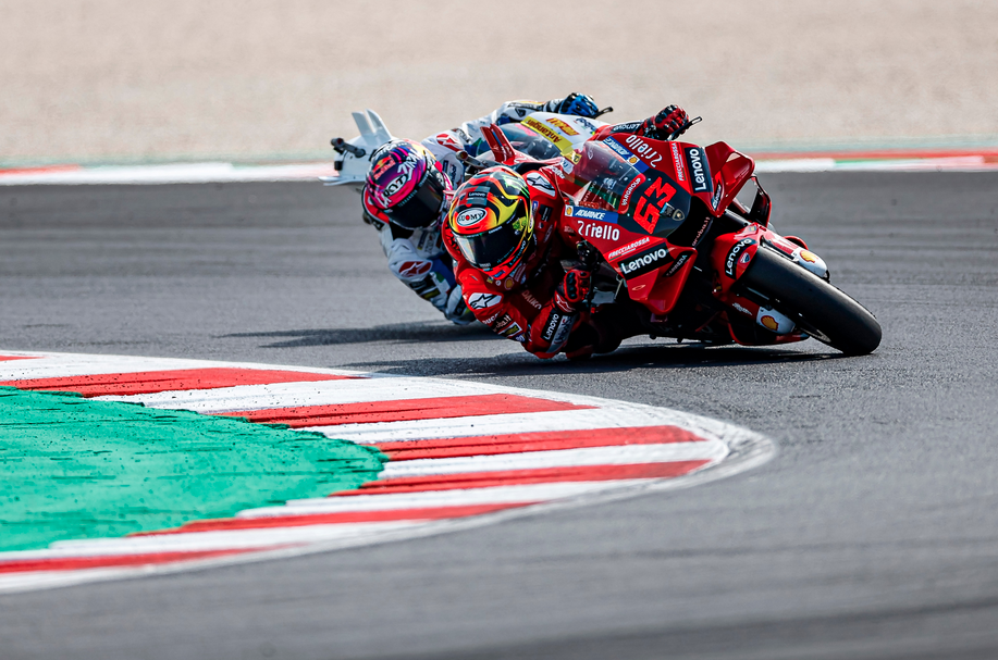 Bagnaia takes his fourth consecutive win at Misano