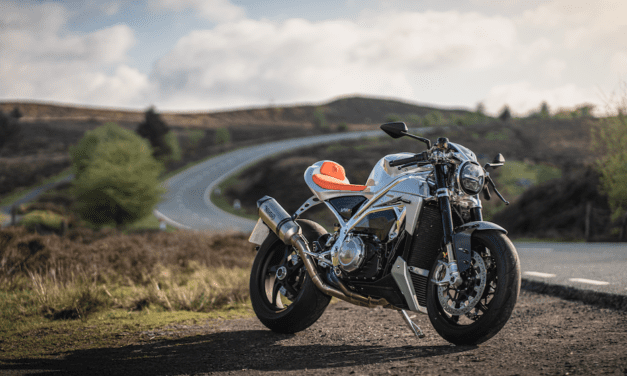 Norton Launch most powerful café racer the V4CR