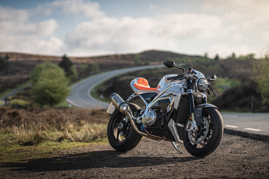 Norton Launch most powerful café racer the V4CR