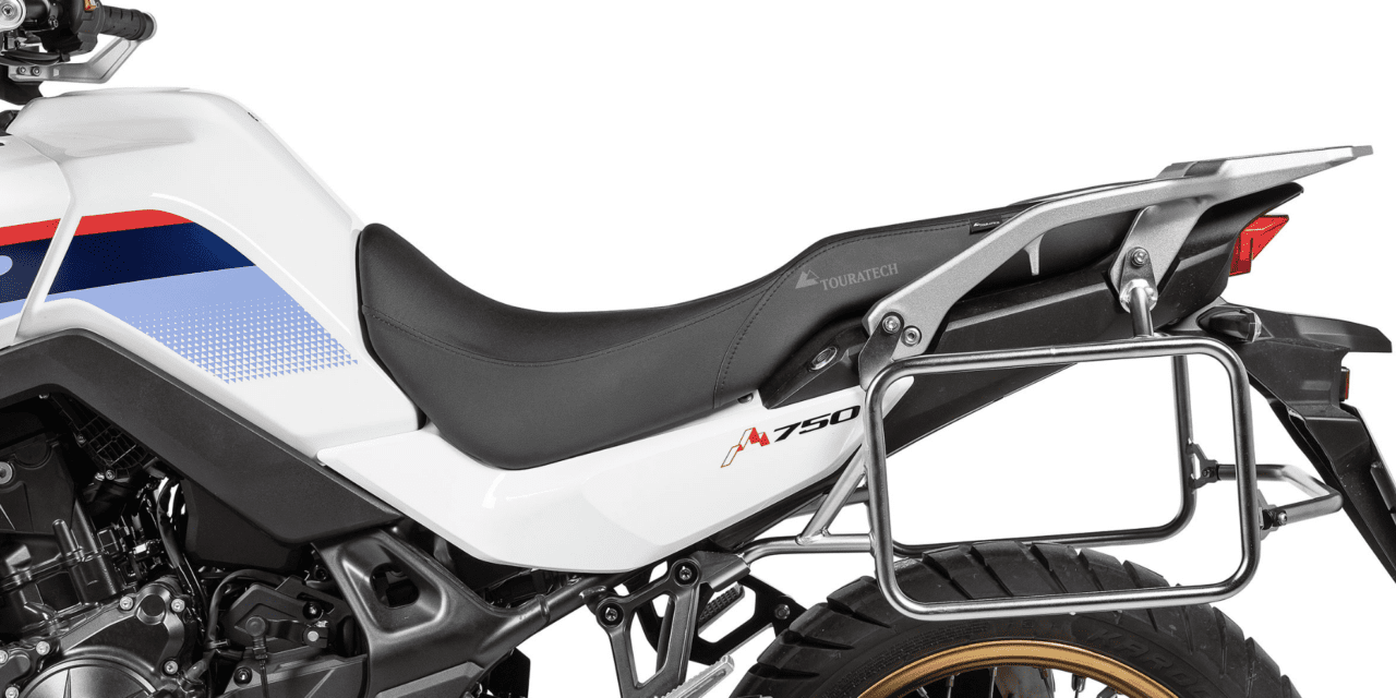 Touratech comfort seats for the Honda XL750 Transalp