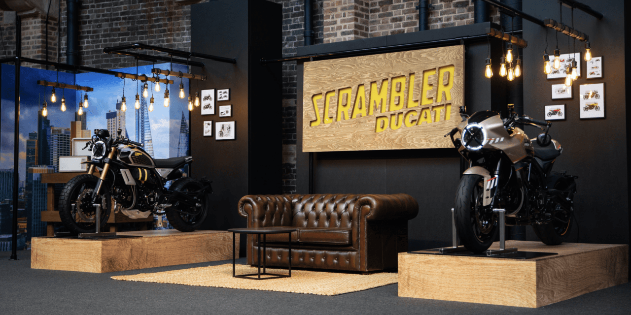 Ducati Scrambler at the Bike Shed MotoShow in London