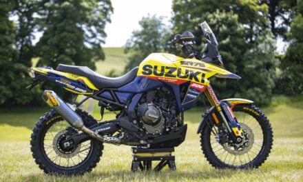 V-Strom 800DE Rally Edition build by SR75 Suzuki World Team