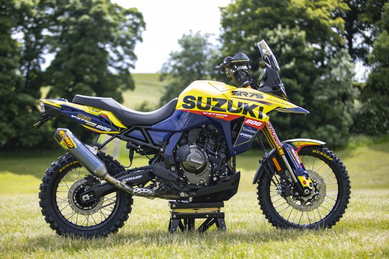 V-Strom 800DE Rally Edition build by SR75 Suzuki World Team