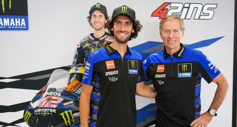 Yamaha Sign Álex Rins for the 2025