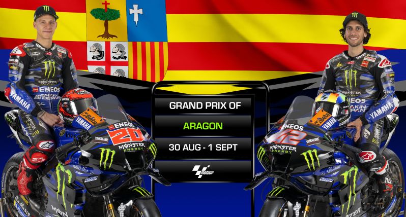 Yamaha MotoGP Team off to Aragon for Round 12