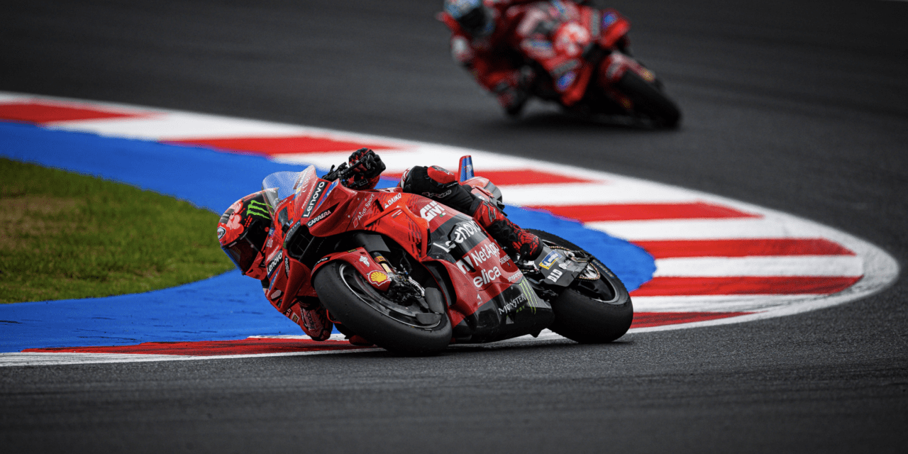 Ducati Lenovo Team riders make the podium in Misano