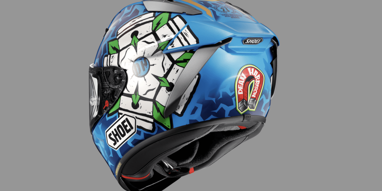 Shoei Limited-edition X-SPR Pro Dean Harrison Replica