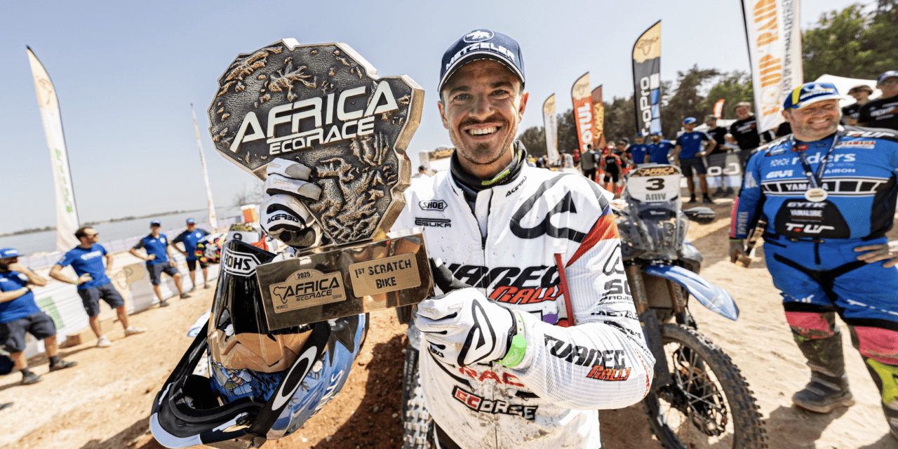 JACOPO CERUTTI CHAMPION OF THE 2025 AFRICA ECO RACE